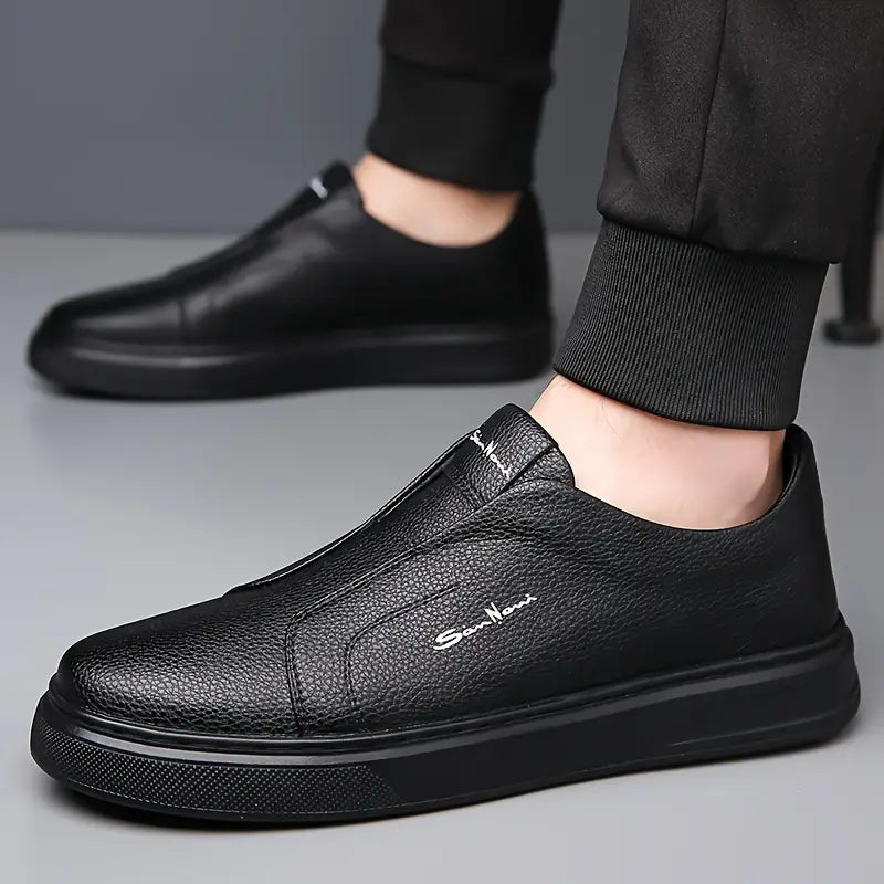 Roma | Zapatillas Slip-On de piel premium