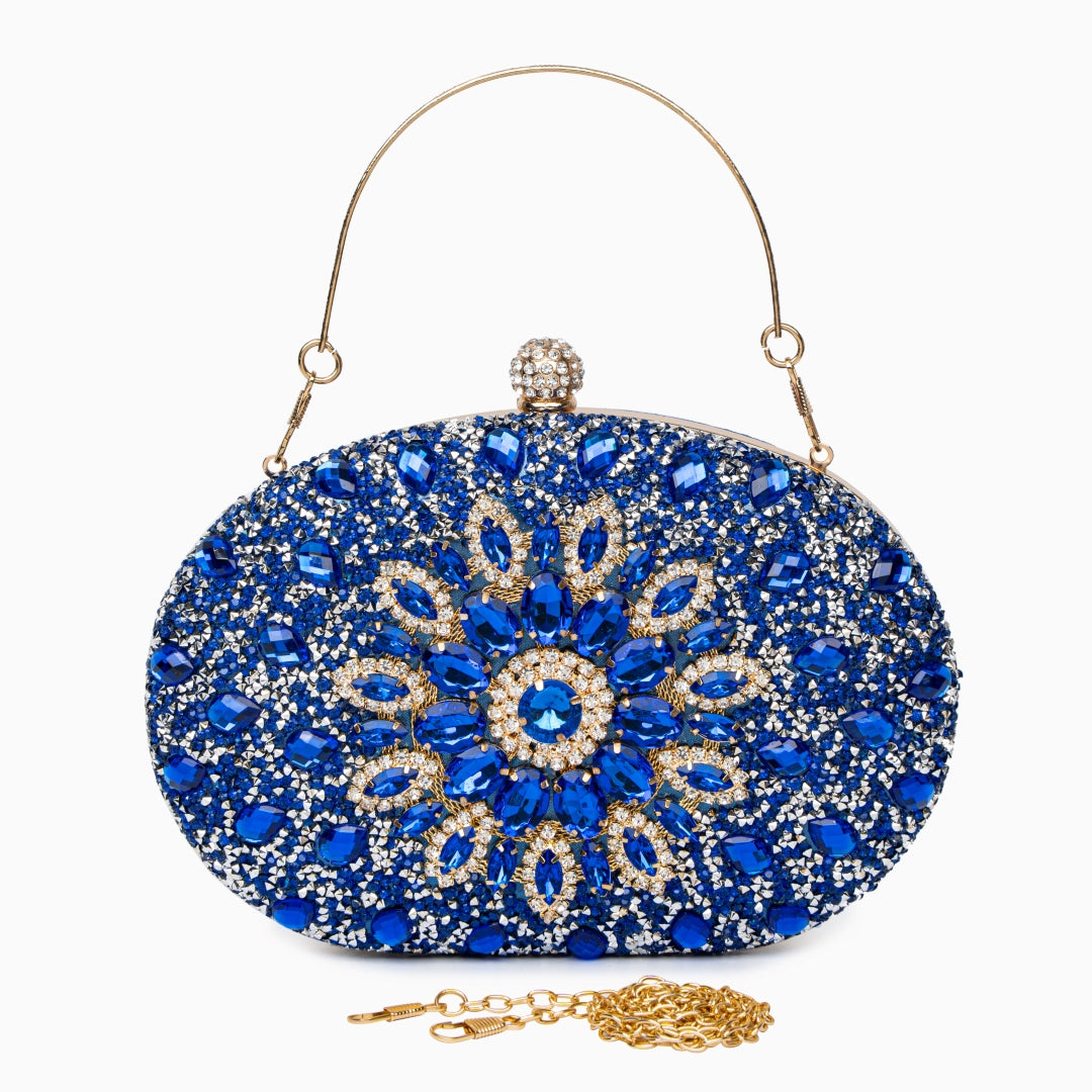 Bolso Colette | Clutch Joya Zafiro