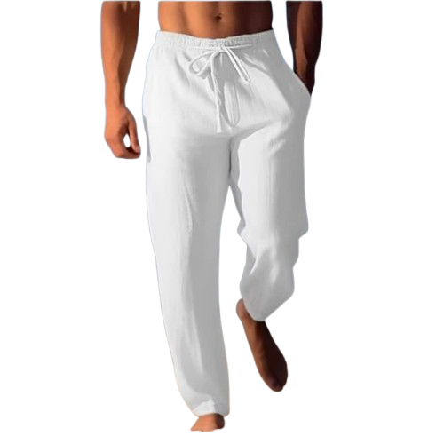 Andreas | Pantalones de lino con estilo relajado