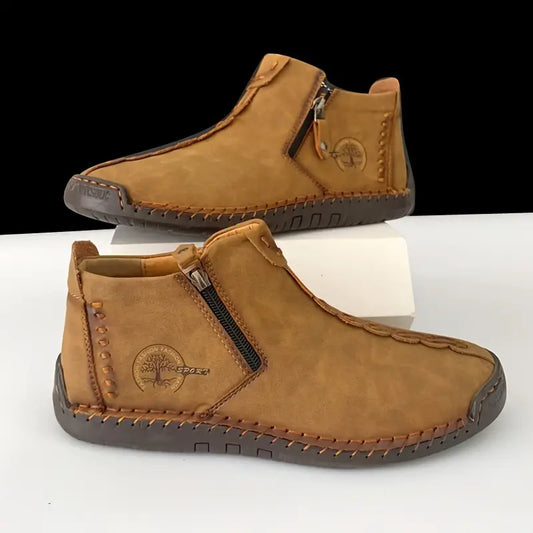 Botines de Piel Terra | El Arte del Cosido a Mano