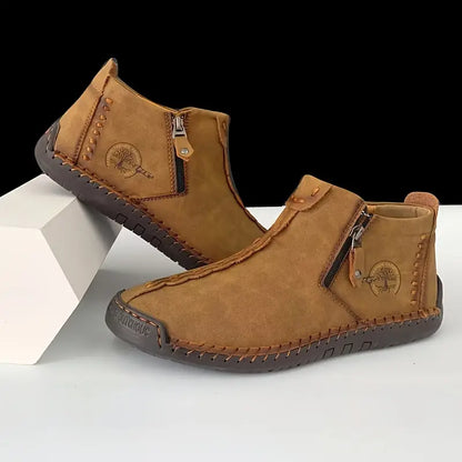 Botines de Piel Terra | El Arte del Cosido a Mano