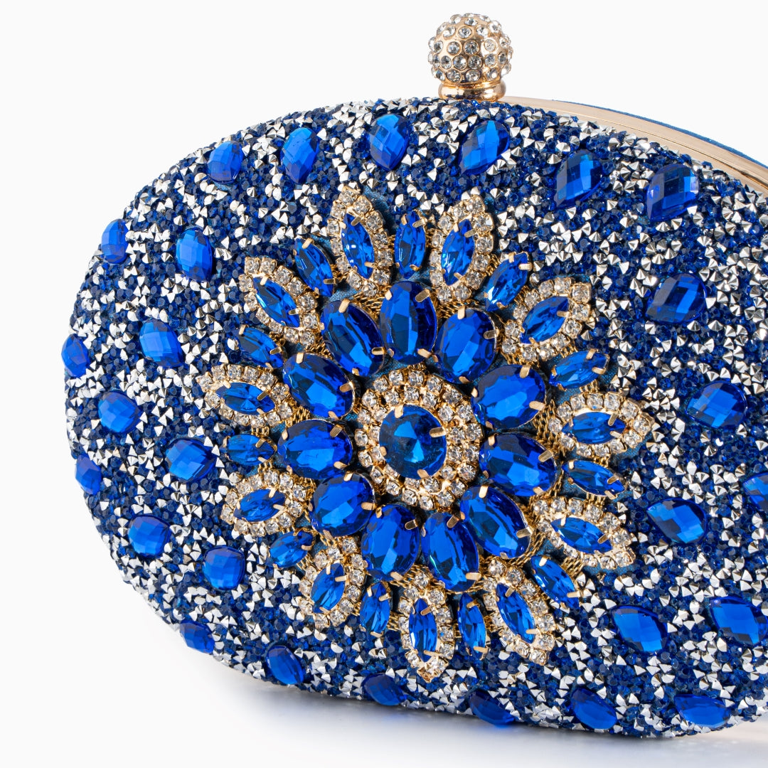 Bolso Colette | Clutch Joya Rosa Zafiro