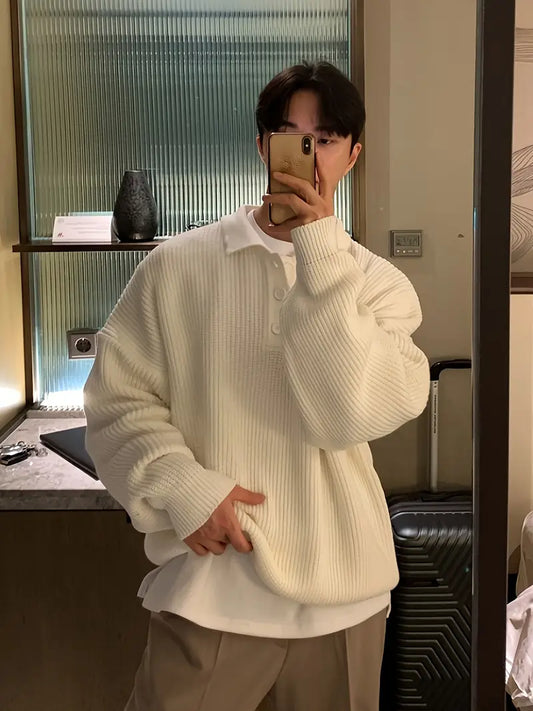 Polo de Punto Oversize Leo | La Tendencia que Define el Otoño