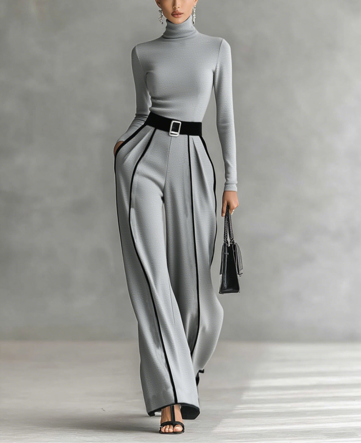 Conjunto Olympia con Ribete a Contraste | Diseño y Silueta Perfectos