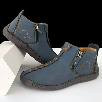 Botines de Piel Terra | El Arte del Cosido a Mano