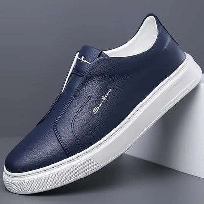 Roma | Zapatillas Slip-On de piel premium