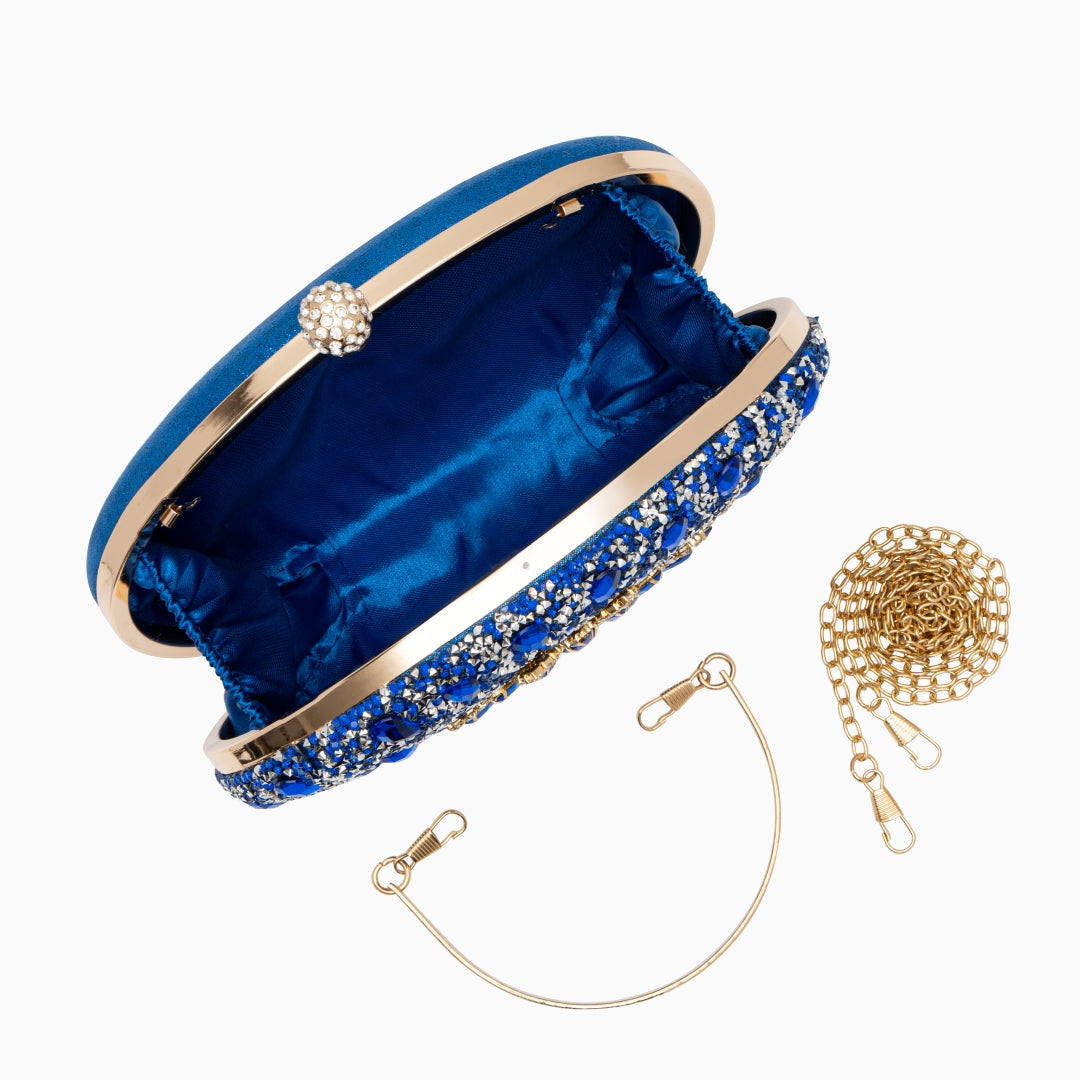 Bolso Colette | Clutch Joya Rosa Zafiro