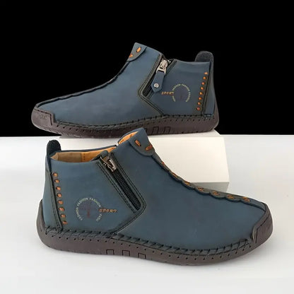 Botines de Piel Terra | El Arte del Cosido a Mano