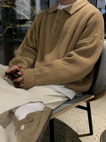 Polo de Punto Oversize Leo | La Tendencia que Define el Otoño