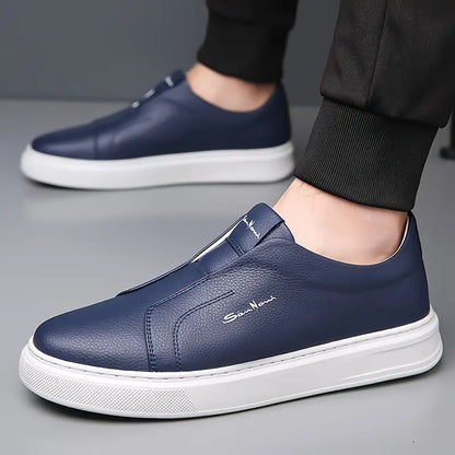 Roma | Zapatillas Slip-On de piel premium