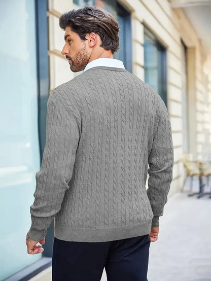 Garda | Jersey casual de punto fino para hombre