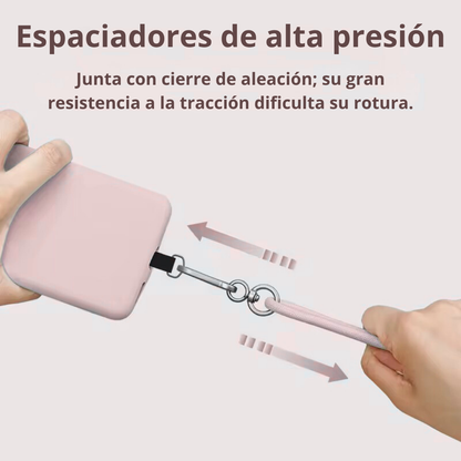 Cuerda Móvil & Cargador 2 en 1 | Estilo y Conexión Sin Límites