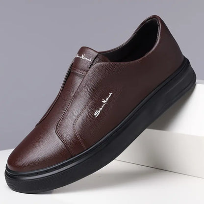 Roma | Zapatillas Slip-On de piel premium
