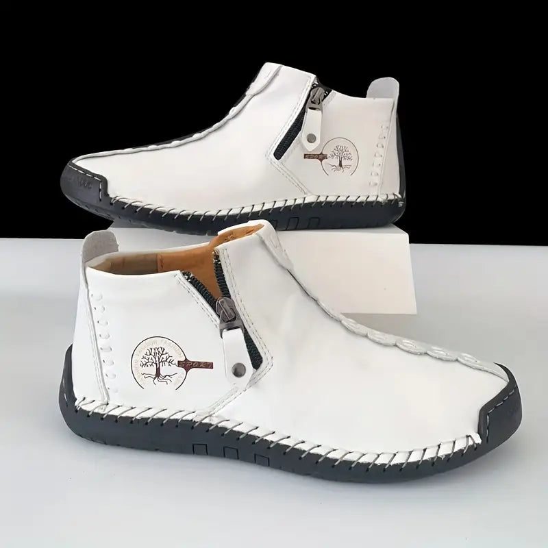 Botines de Piel Terra | El Arte del Cosido a Mano