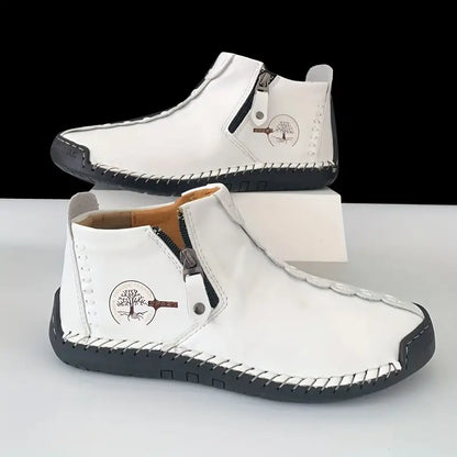 Botines de Piel Terra | El Arte del Cosido a Mano