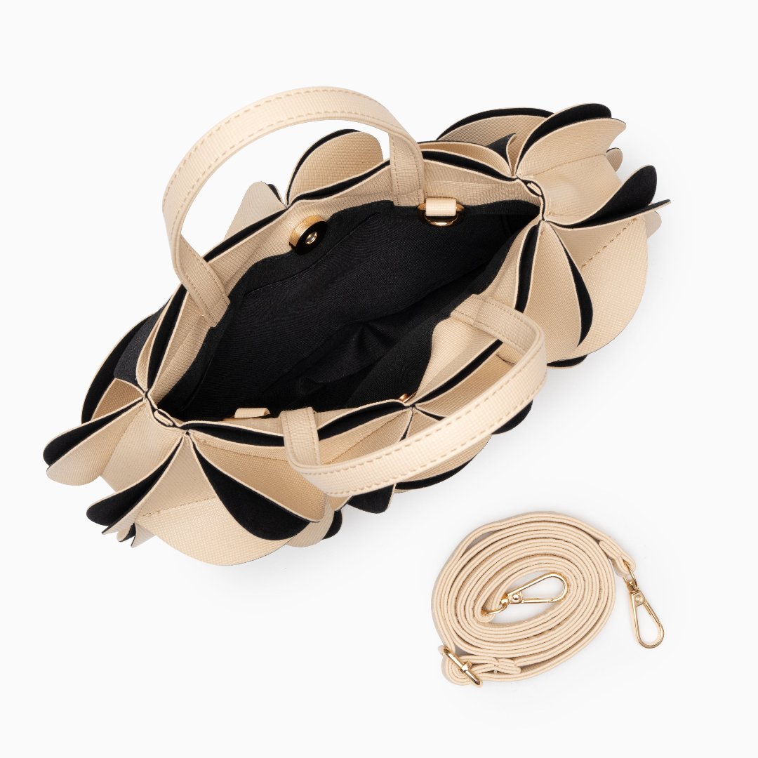 Bolso Monique | Diseño Escultural 3D Floral