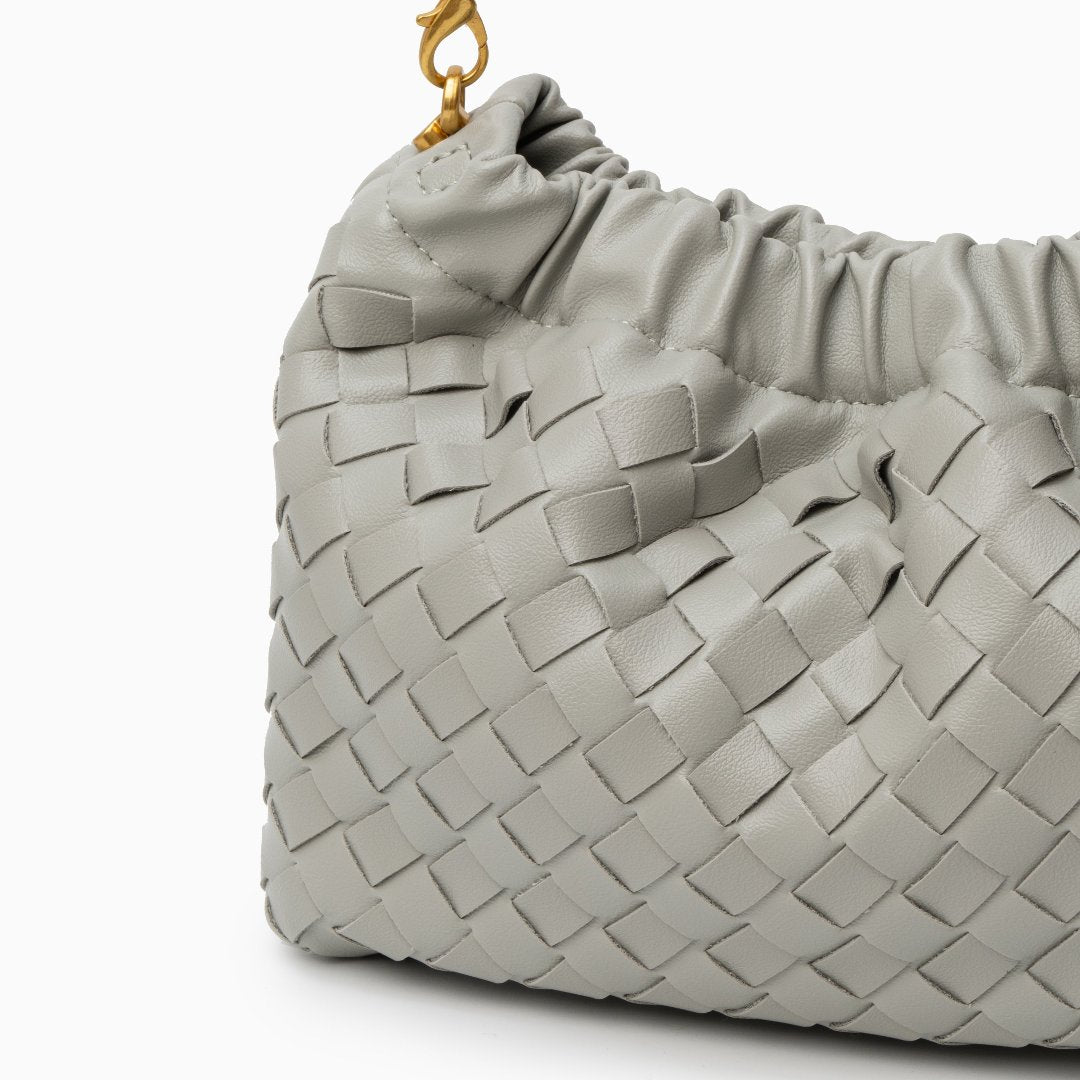 Bolso Joyce | Hombro Trenzado Rojo Vino