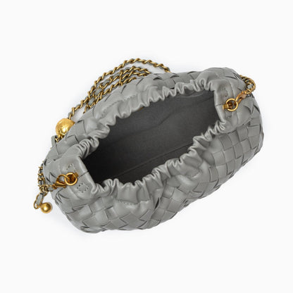 Bolso Joyce | Hombro Trenzado Rojo Vino