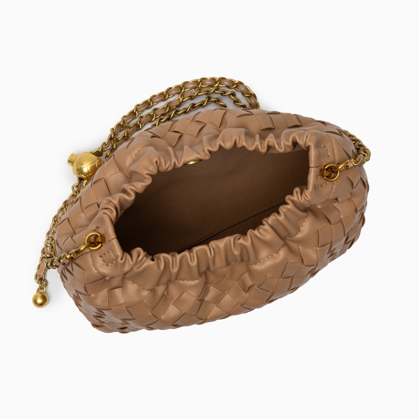 Bolso Joyce | Hombro Trenzado Rojo Vino