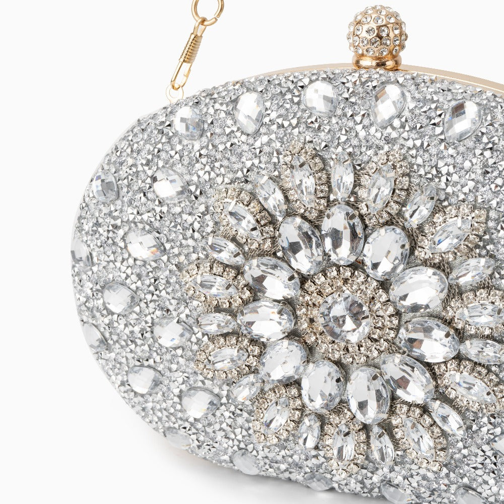 Bolso Colette | Clutch Joya Rosa Zafiro