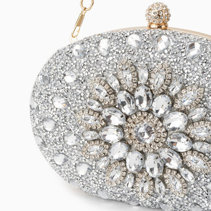 Bolso Colette | Clutch Joya Rosa Zafiro