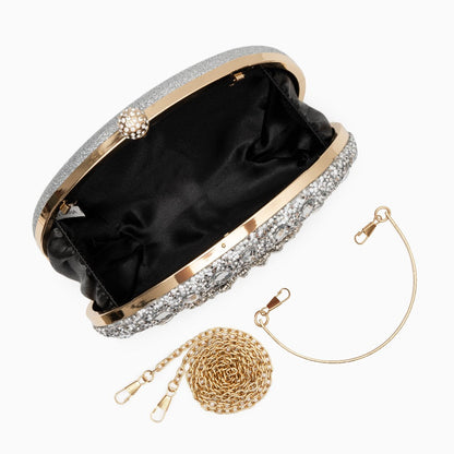 Bolso Colette | Clutch Joya Rosa Zafiro