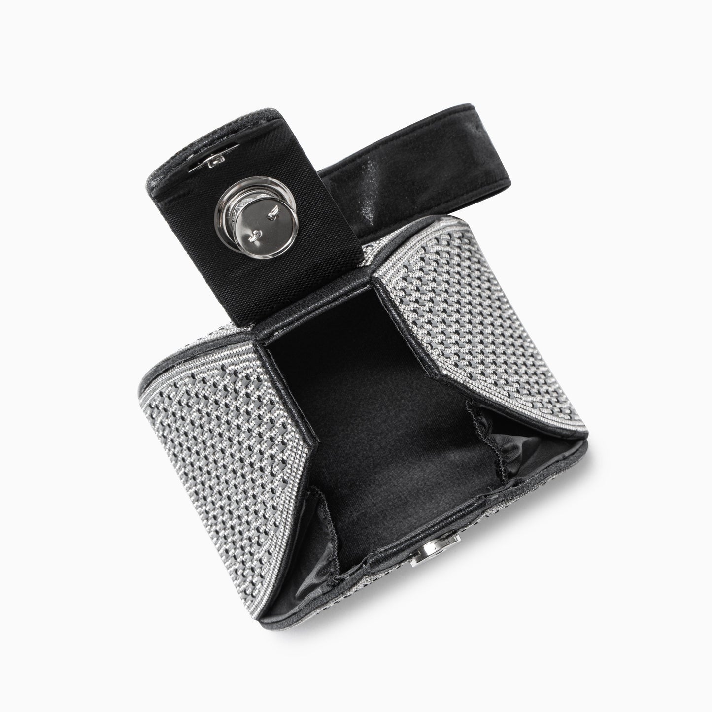 Bolso Luxor | Clutch Piramidal de Pedrería