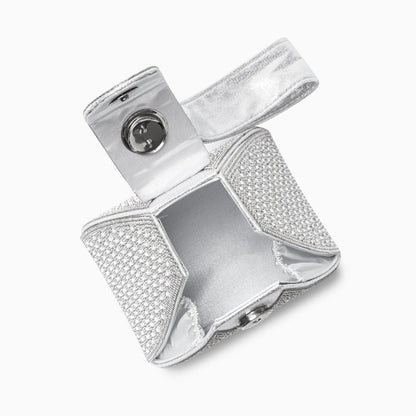 Bolso Luxor | Clutch Piramidal de Pedrería