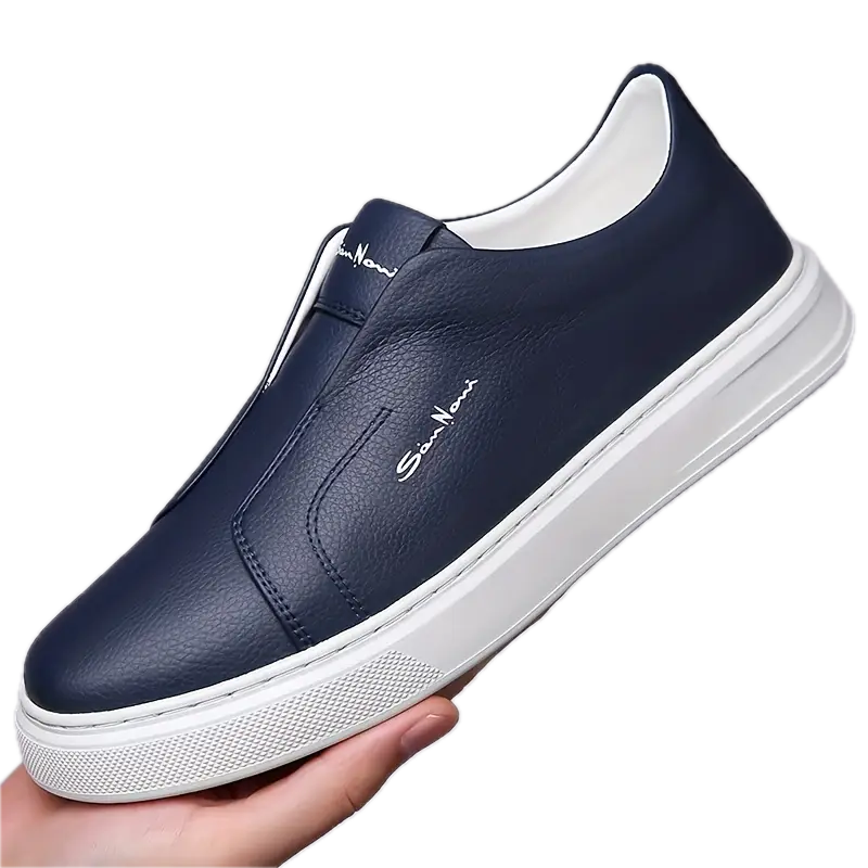 Roma | Zapatillas Slip-On de piel premium