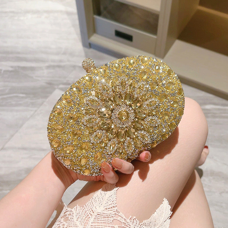 Bolso Colette | Clutch Joya Rosa Zafiro