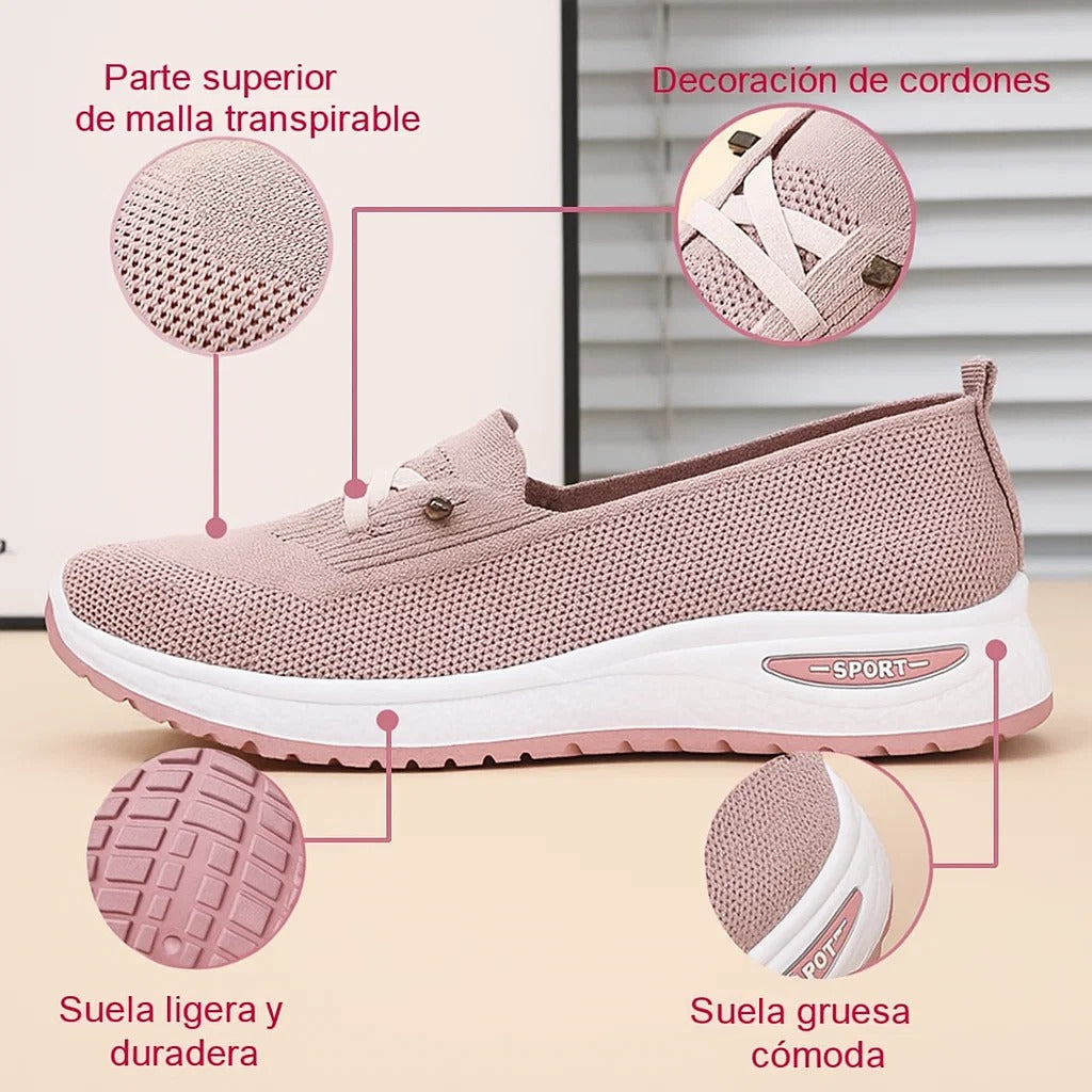 Merceditas Deportivas | Zapatos Transpirables para Mujer
