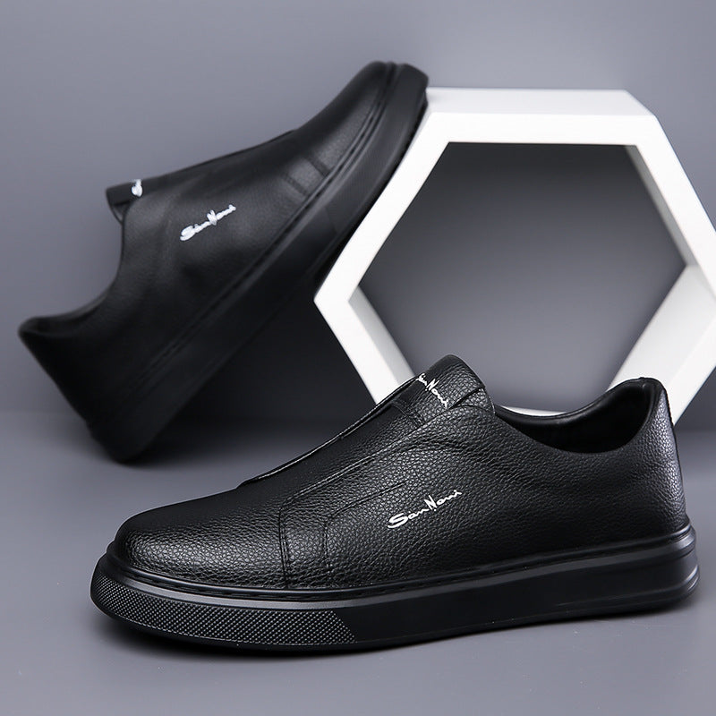 Roma | Zapatillas Slip-On de piel premium