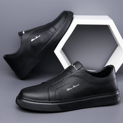Roma | Zapatillas Slip-On de piel premium