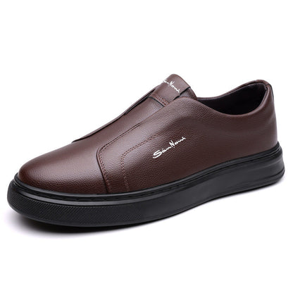Roma | Zapatillas Slip-On de piel premium