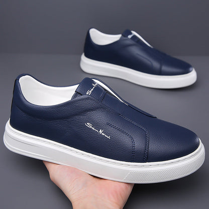 Roma | Zapatillas Slip-On de piel premium