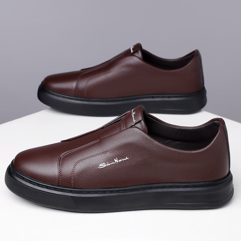 Roma | Zapatillas Slip-On de piel premium