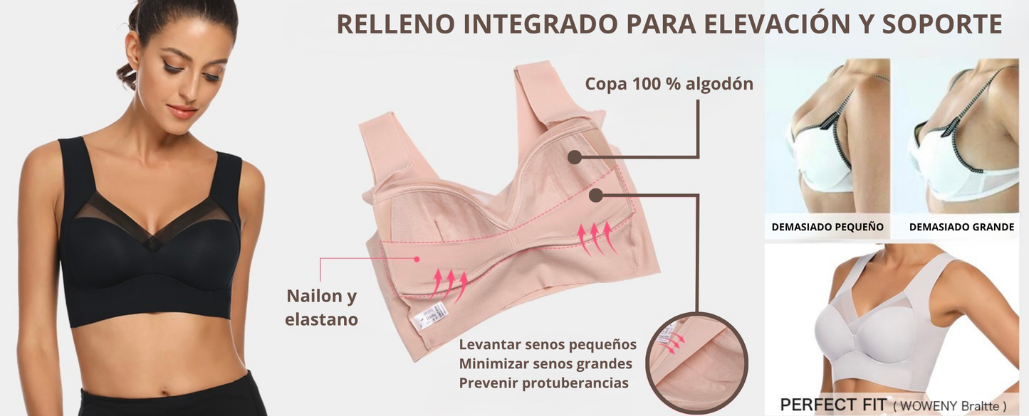 Perfect Lift™ - Sujetador push up cómodo y sin costuras