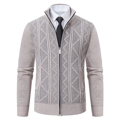 Chaqueta de Punto Pattern | La Elegancia Texturizada para el Smart Casual