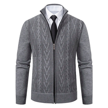 Chaqueta de Punto Pattern | La Elegancia Texturizada para el Smart Casual