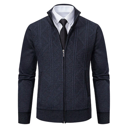 Chaqueta de Punto Pattern | La Elegancia Texturizada para el Smart Casual