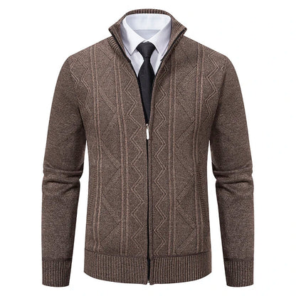 Chaqueta de Punto Pattern | La Elegancia Texturizada para el Smart Casual