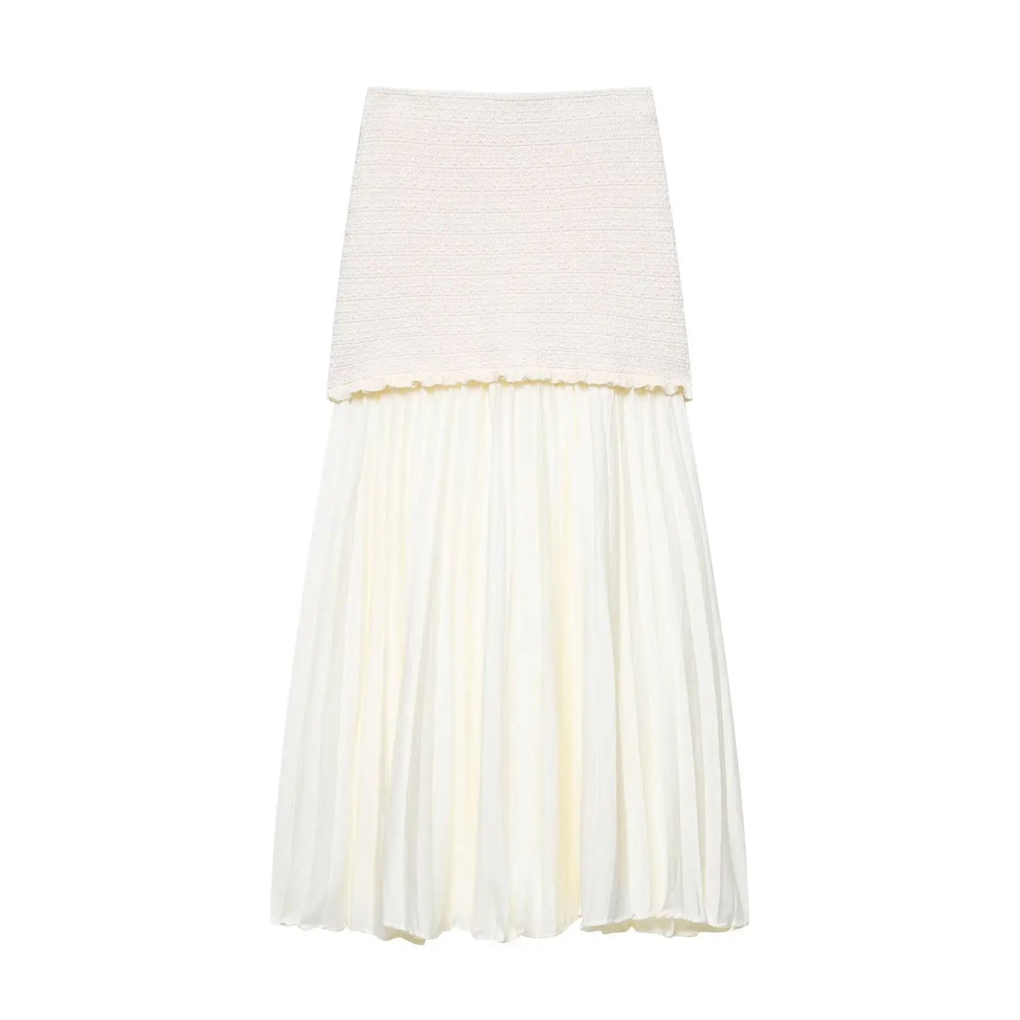 Conjunto Dulce Aura | Cárdigan y Falda Plisada Rosa