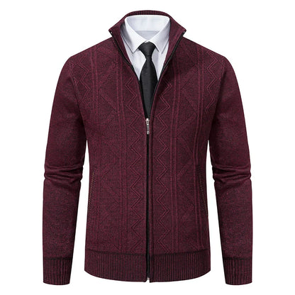 Chaqueta de Punto Pattern | La Elegancia Texturizada para el Smart Casual