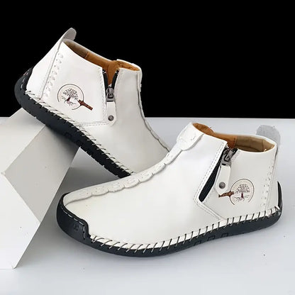 Botines de Piel Terra | El Arte del Cosido a Mano