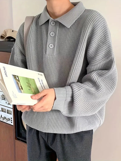 Polo de Punto Oversize Leo | La Tendencia que Define el Otoño