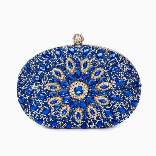 Bolso Colette | Clutch Joya Azul Zafiro