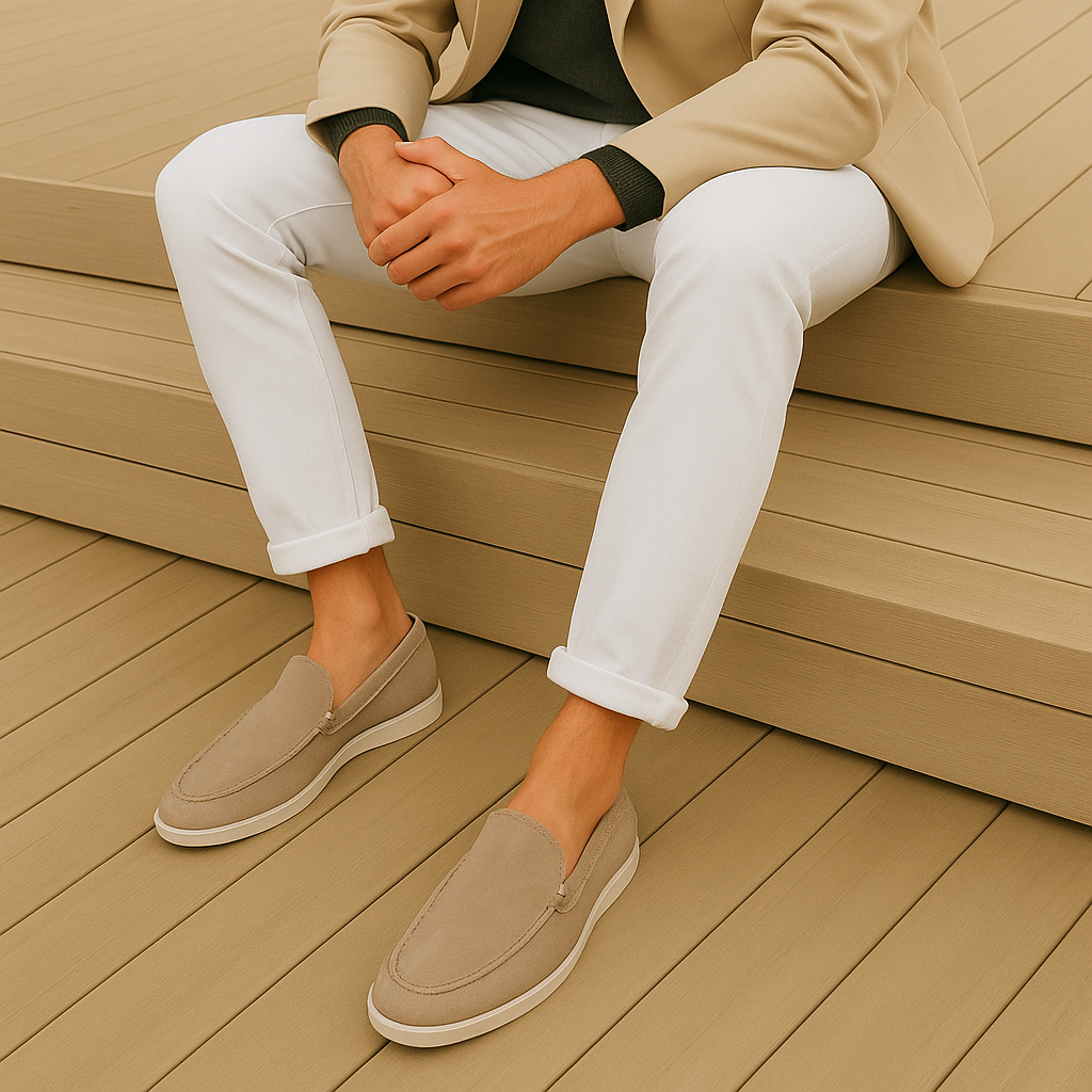 Elegant Suede | Mocasines de ante premium con estilo atemporal