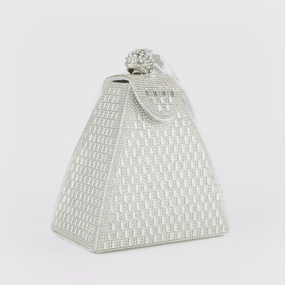 Bolso Luxor | Clutch Piramidal de Pedrería